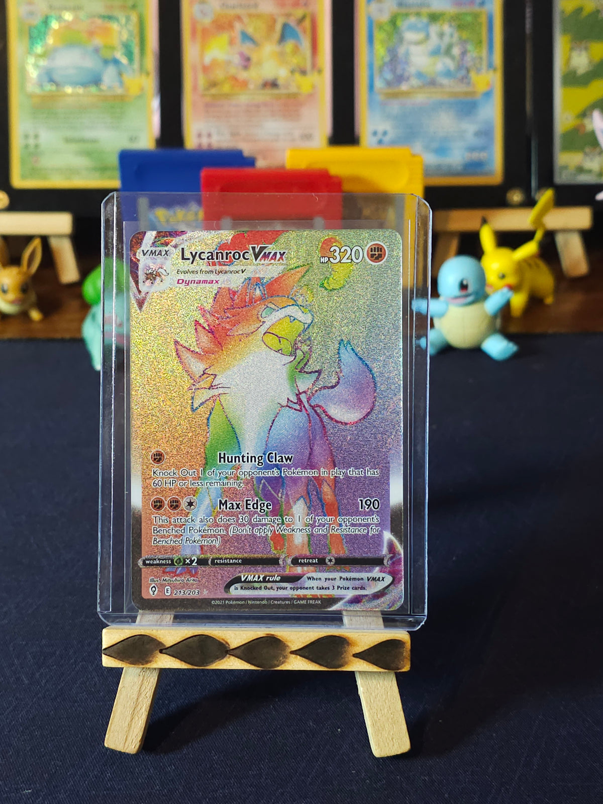 Lycanroc VMAX 213 – Evolving Skies