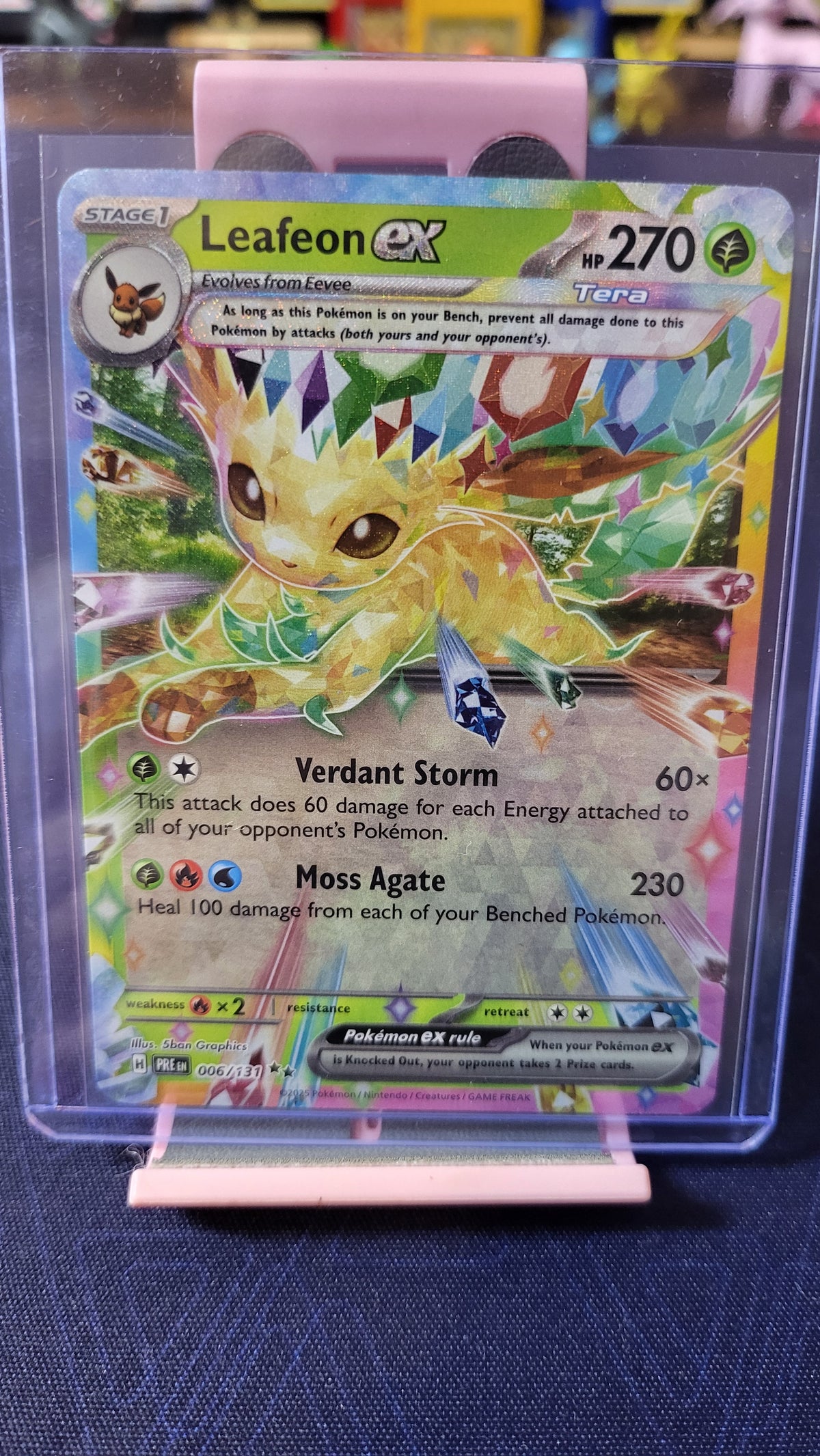 Leafeon EX PRE 6