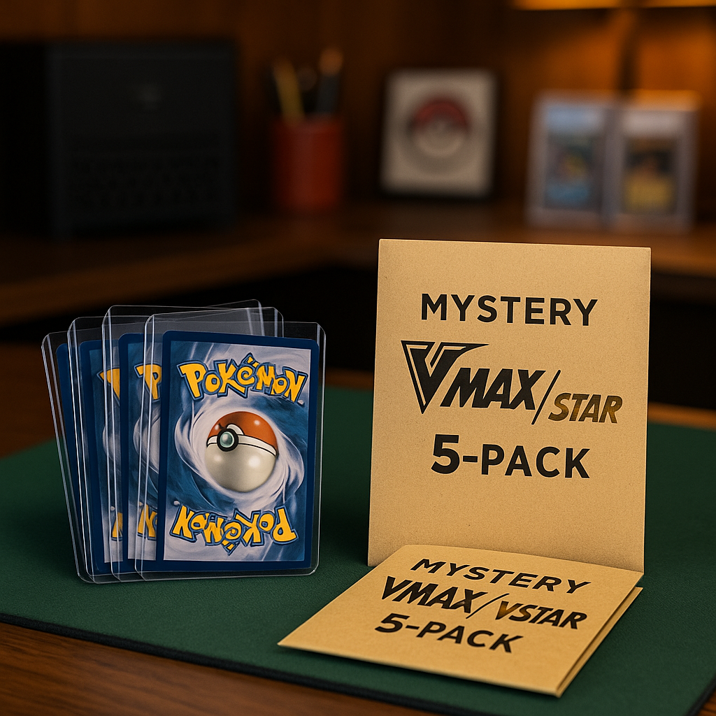Mystery Pack - VMAX/VSTAR 5 Cards – Sword & Shield Era