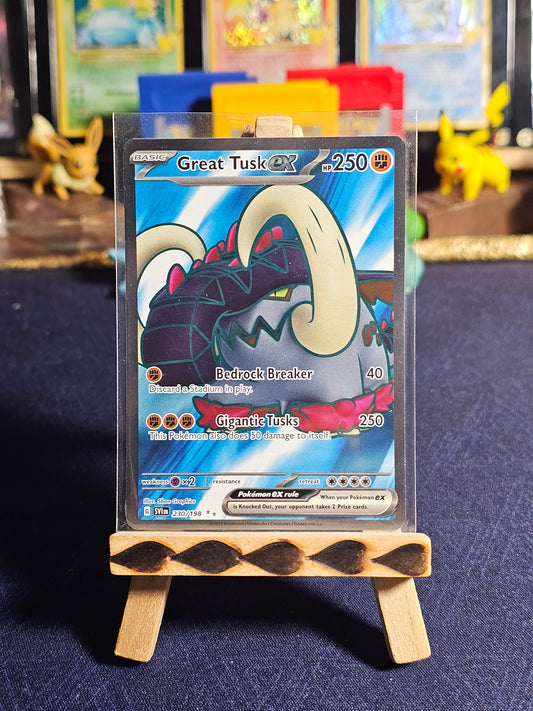 Great Tusk EX 230 - Scarlet & Violet Base Set