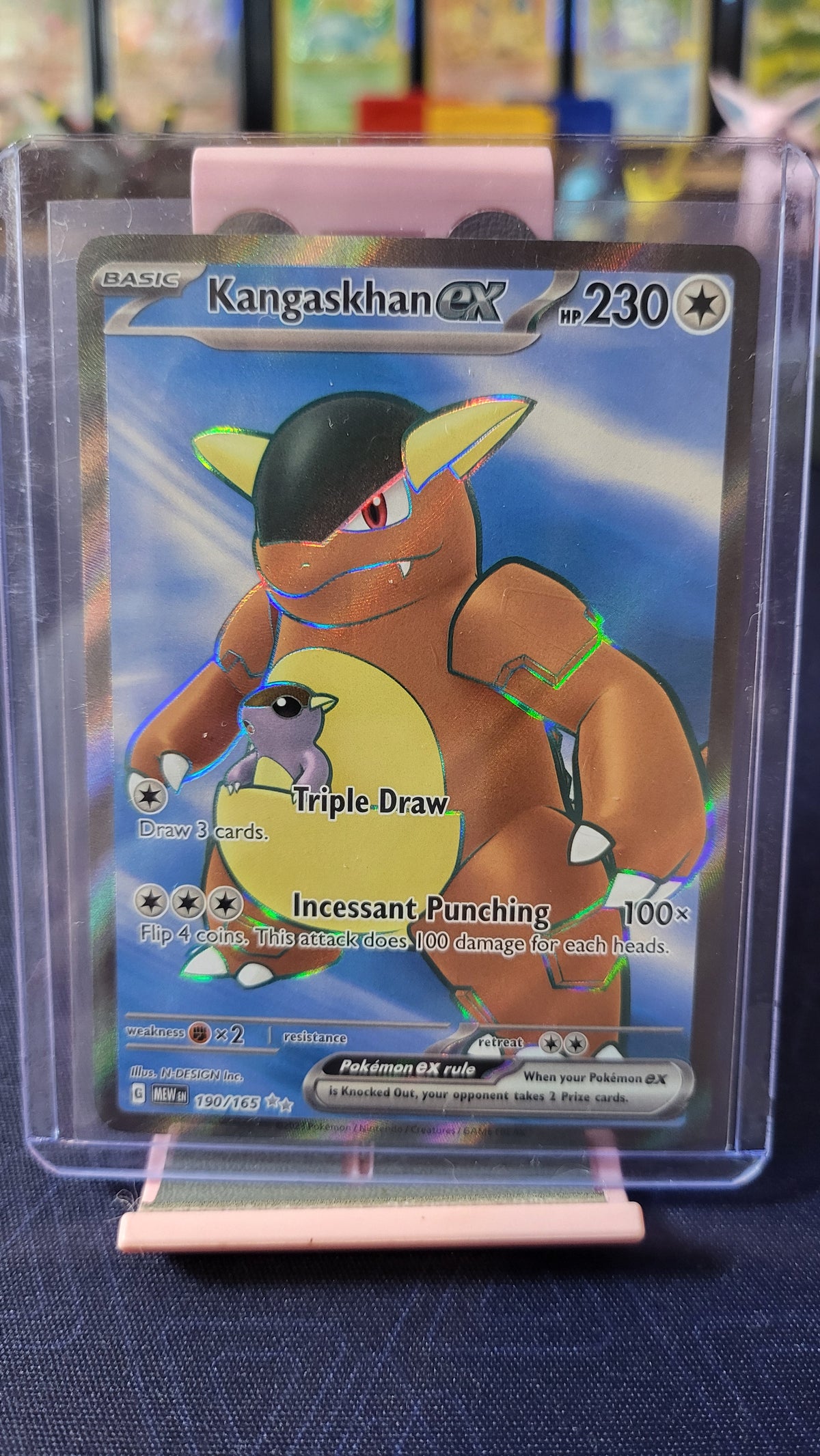 Kangaskhan EX 190 MEW